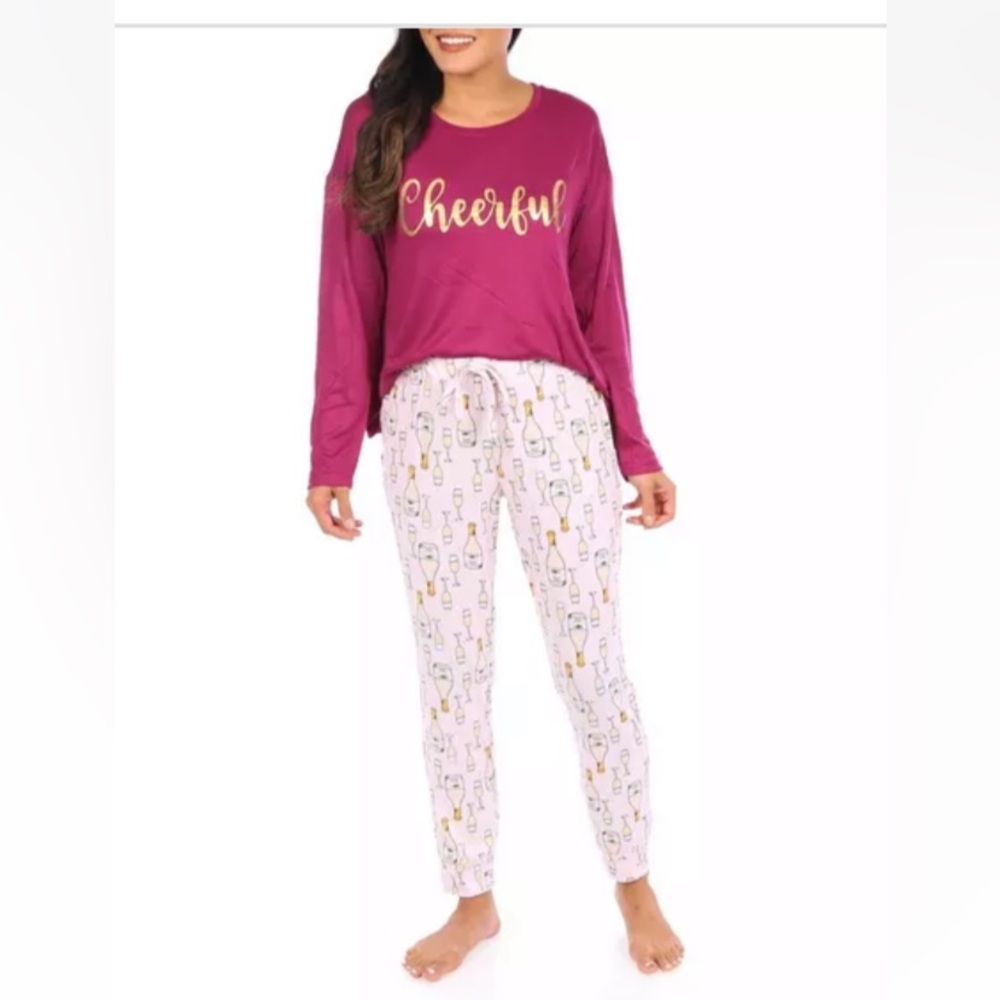 NWT KITKIT CHEERFUL CHAMPAGNE SLEEPWEAR PANTS, SIZE SMALL